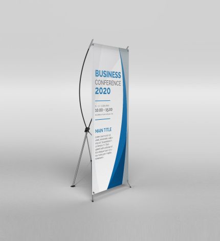 X-frame banner printing